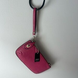 Joy Susan Mini Crossbody Wristlet Clutch in Plum